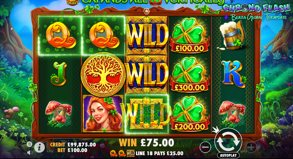 Situs Cnnslot Sajikan Slot Clover Gold Bernuansa Irlandia!