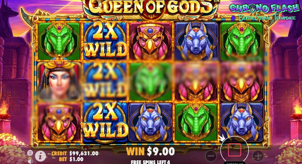 Queen of Gods di Situs Slot Terpercaya Cuan Tak Terbantah!