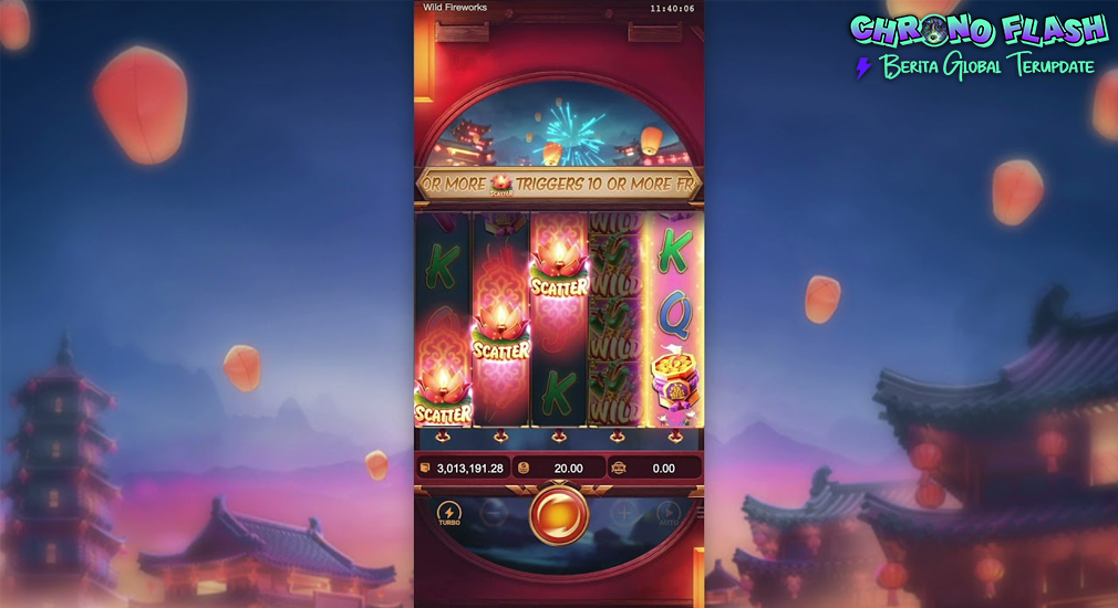 Slot Server Thailand Sensasi Wild Fireworks Membara!