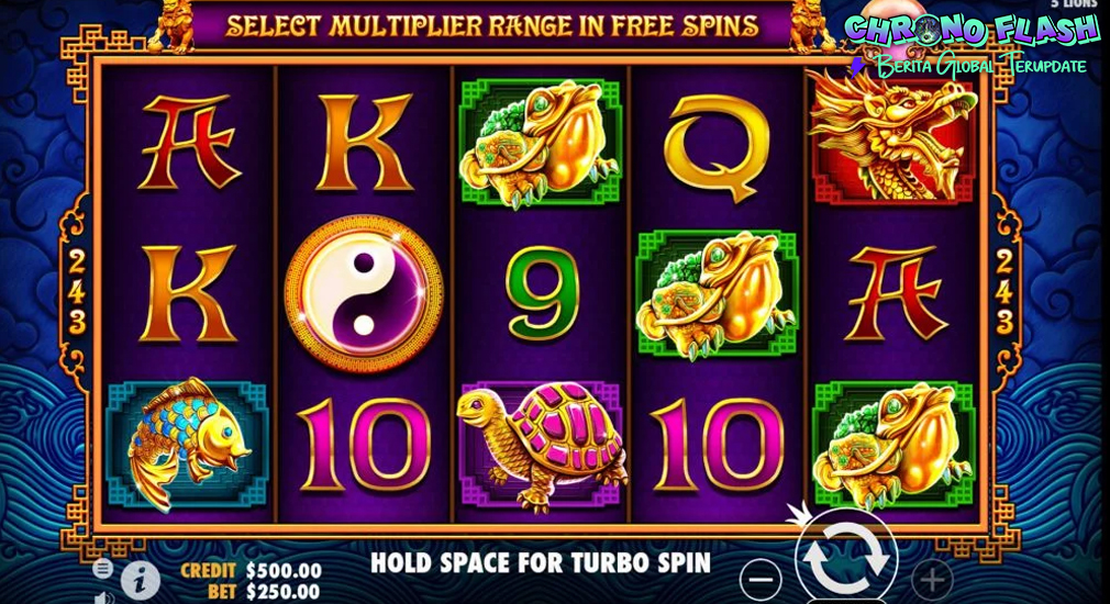 Slot QRIS Andalkan 5 Lions Gold, Cuan Tanpa Basa-basi!