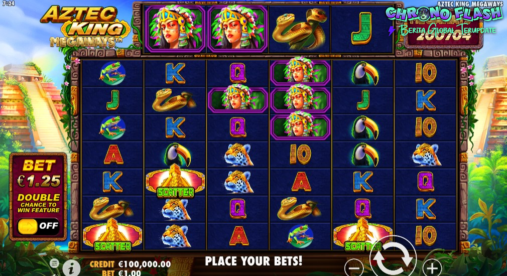 Akses Ruby8000 Login untuk Main Aztec King Megaways!