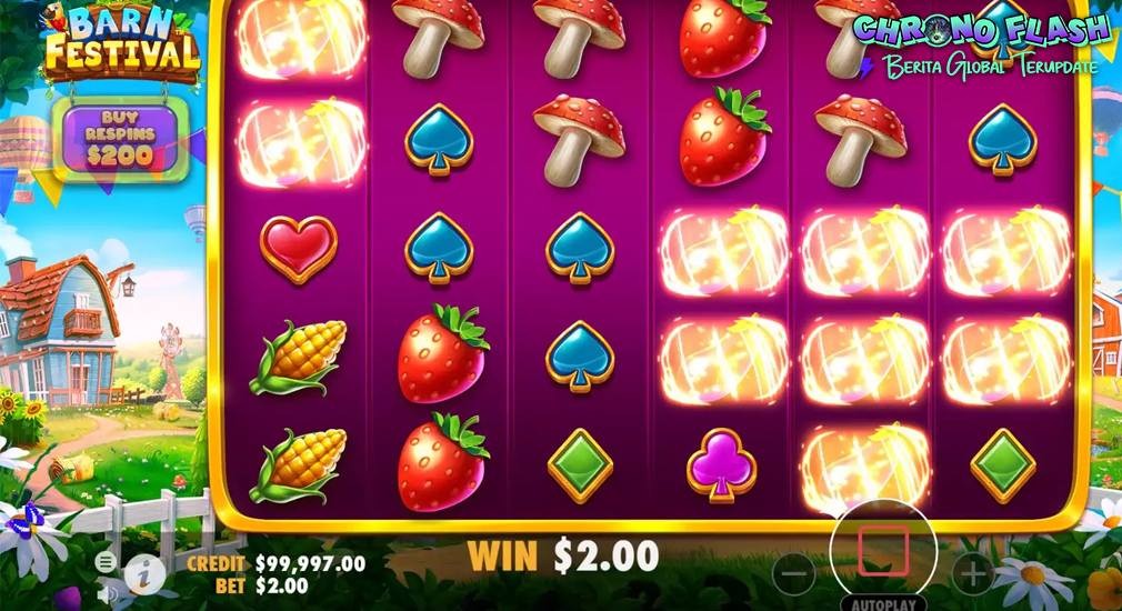Bandar Slot Online Pilih Barn Festival Jadi Jagoan Baru!