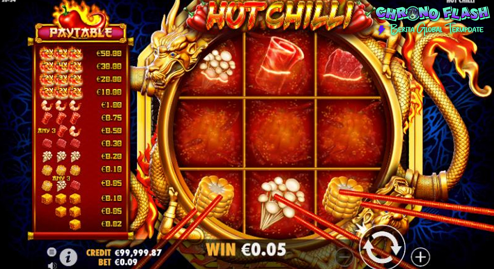 Slot Hot Chilli Link Gacor, Pedasnya Bukan Kaleng-Kaleng!