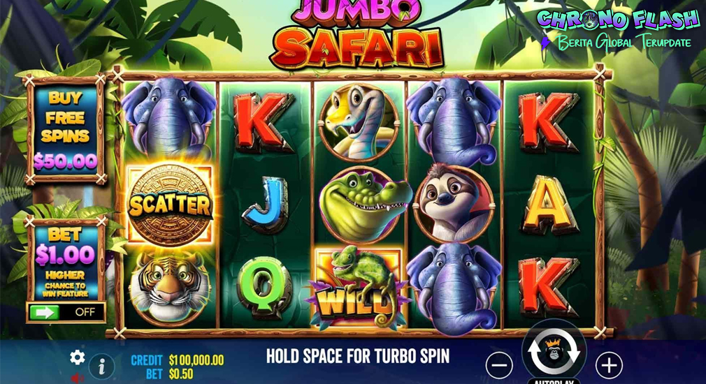 Jumbo Safari Demi Hadiah dari Alternatif RTP8000