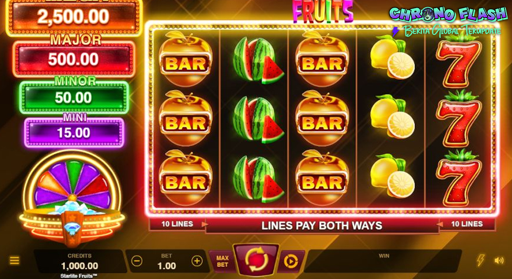 RTP Cnnslot Terbaru Starlite Fruits 800 Maxwin!
