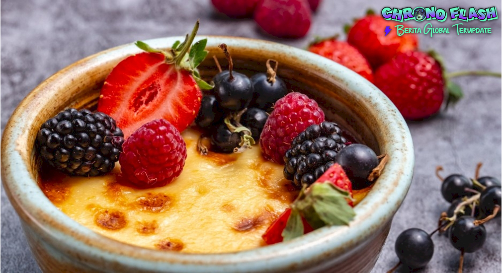 Crème Brûlée Manisnya Kuliner 02 Prancis baru Elegan