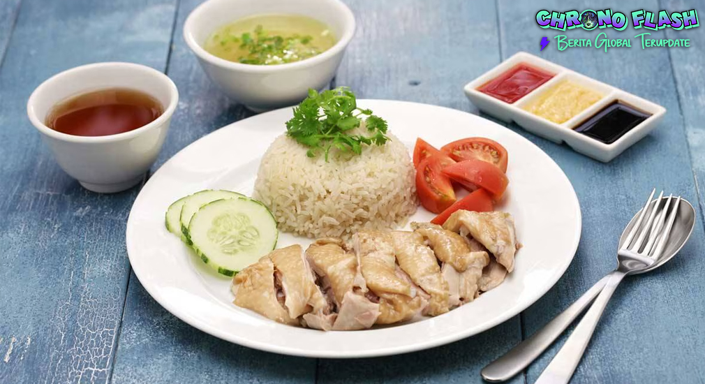 Nasi Ayam Hainan 2 Lezatnya Tepi Favorit Keluarga