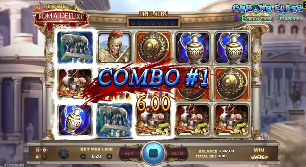 Hebat Roma Deluxe Dapat 25x Link Cnnslot