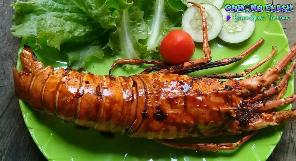 Lobster Bakar Bali: 1 Daging Lembut Api Gila