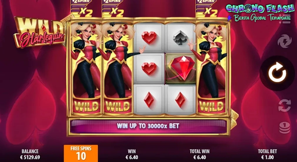 Wild Harlequin Kilau 12 Neon Liar Malam Hari