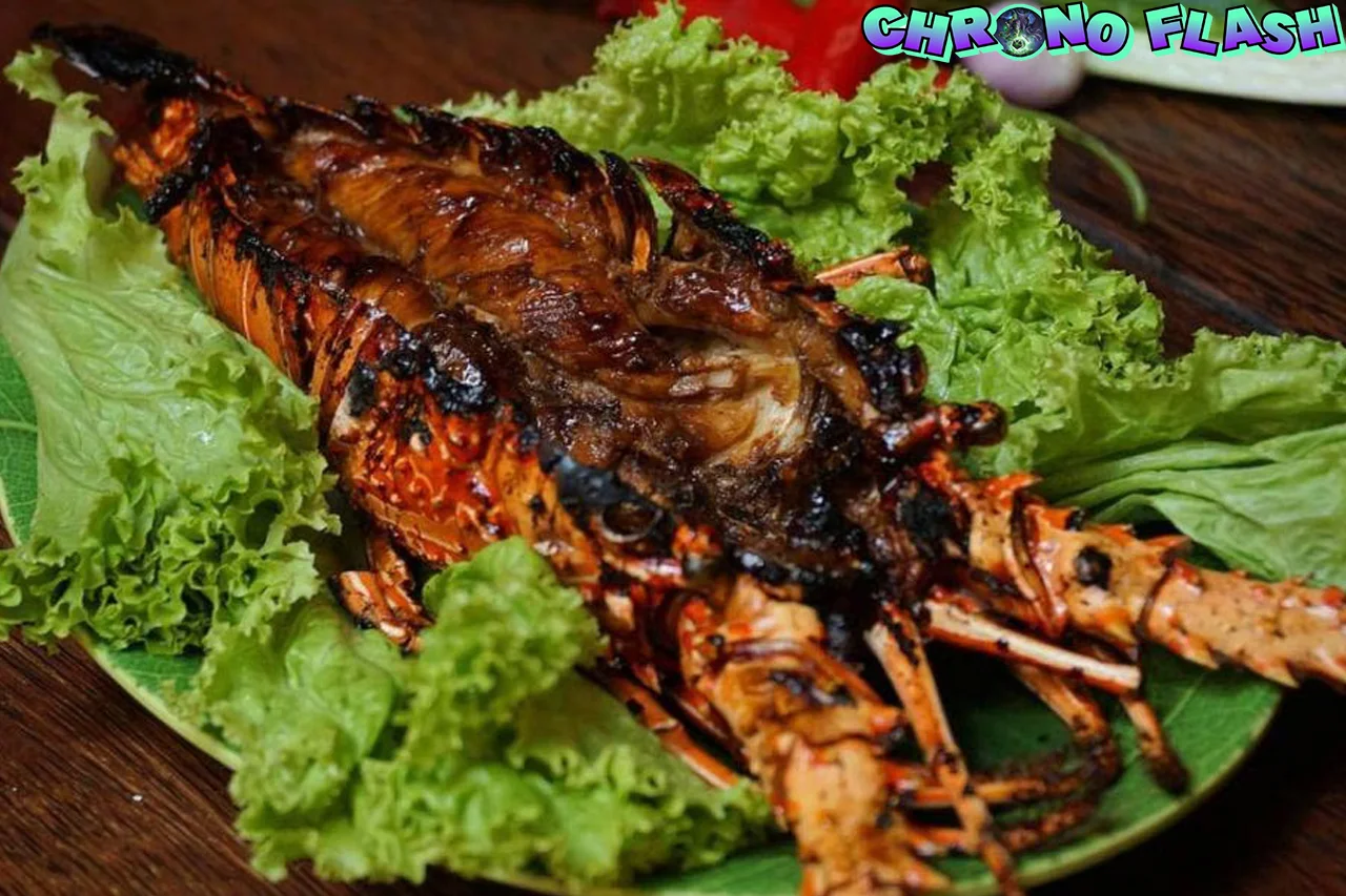 Lobster Bakar Bali: 1 Daging Lembut Api Gila