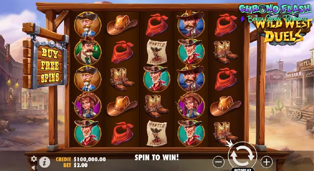 Wild West Duels Kota Penuh 65 Harta Karun