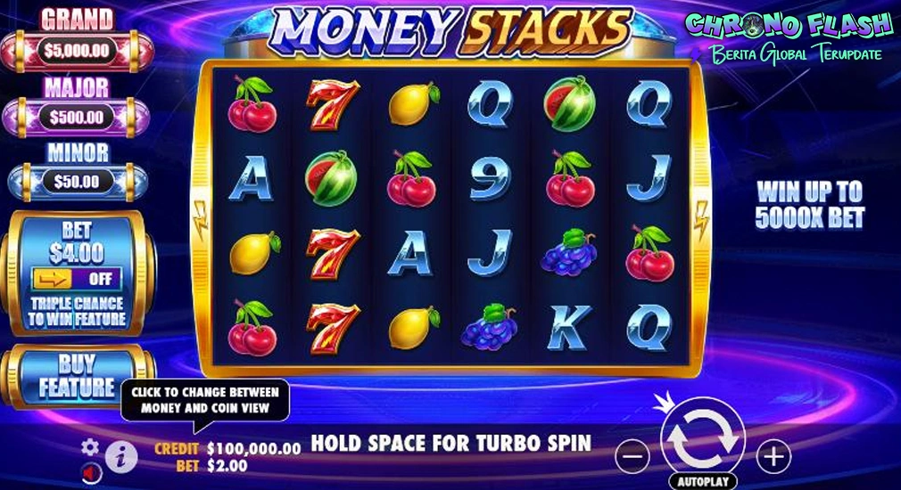 Money Stacks Tumpukan 1000 Dolar Ngebut